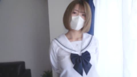[Uncensored, Completely Amateur] Super cute 19-year-old female college student in uniform! Her virgin hole, still developing, is being violently pounded to the root by an extremely thick penis! FC2-PPV-4632272
