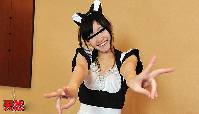 Suitable for young girls wearing maid outfits _10musume_110911_01
