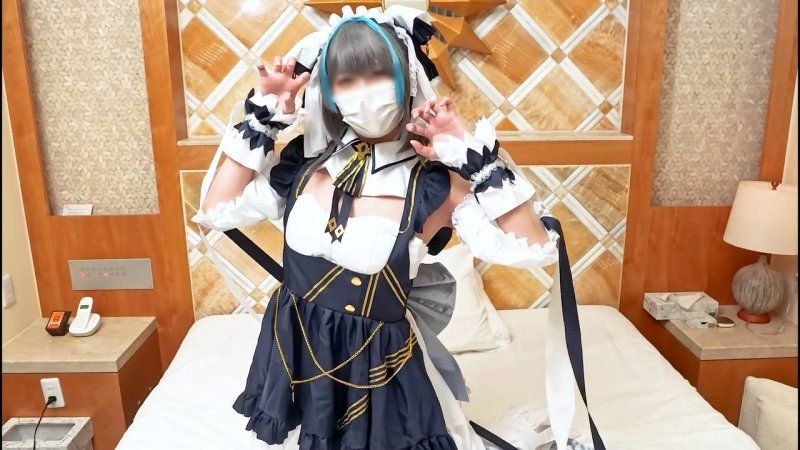 A serious and adorable Cheshire Cat cosplay, cumming twice deep inside the vagina and mouth! A tight-fitting, trembling maid, constantly climaxing, squeezes the adult's semen! FC2-PPV-4775771