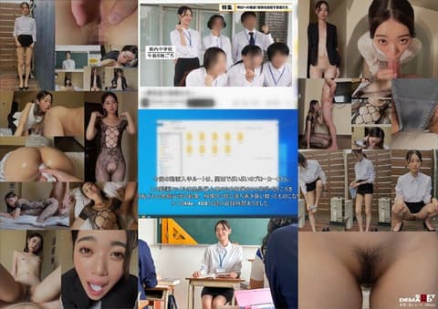 A self-shot sex video of a well-behaved intern teacher secretly earning pocket money has been leaked. SDAM-105