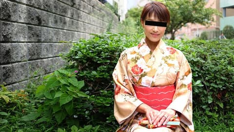 It's been so long since I've worn a kimono! Beautiful housewife, let's have another go! Ishihara Kyoka pacopacomama_111518_376