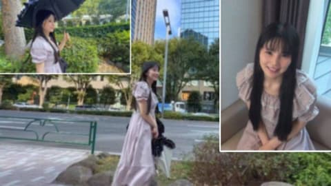 用困惑的表情超可爱又纤细巨乳的「嗯♡可以插入喔♡」所以用无套鸡巴插入播种中出！ FC2-PPV-4779269
